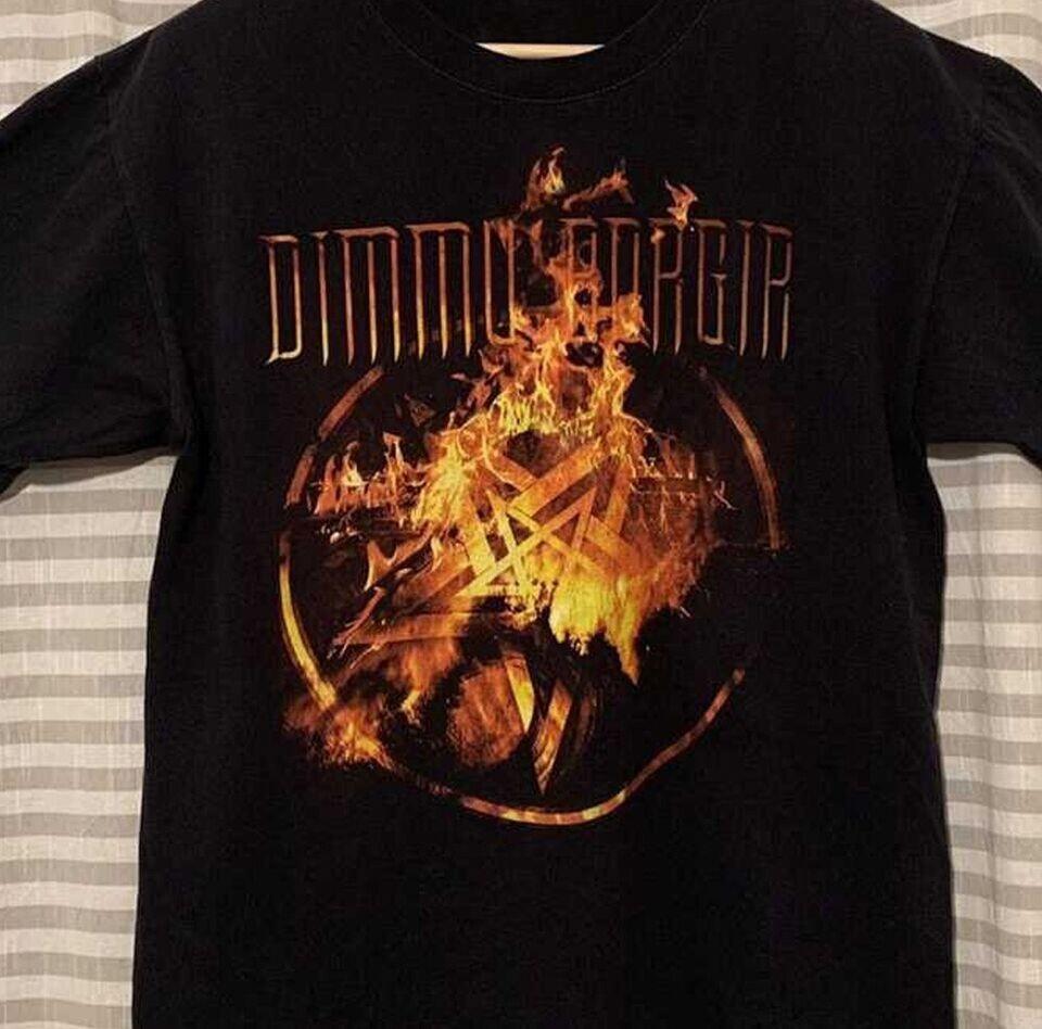 Футболка унисекс Dimmu Borgir Подарок фанатам S-3XL, Футболка Dimmu Borgir унисекс XXXXL