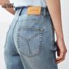 Peacebird Women's 9-Point Denim Jeans