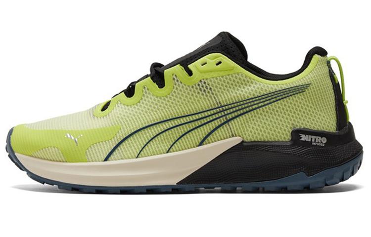 PUMA Fast Trac Nitro Light Lime Black 377044-05 44.5