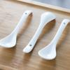 White Stirring Spoon Ceramic Seasoning Spoon Kitchen Tools Coffee Spoon  Sugar Dessert