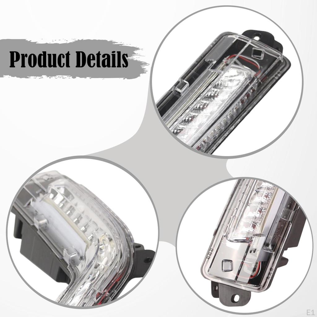 Daytime Running Light Assembly Lamp Auto Parts Performance LED Beads Direct Replacement for 308