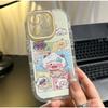 Lazy Sheep Cute Cartoon Phone Case Suitable for Apple 16promax Mirror Stand Iphone15 Case 14