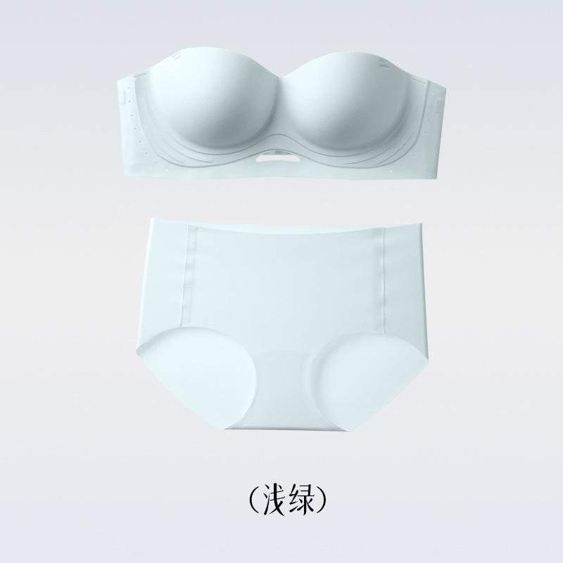 Liquid Foundation Invisible Strapless Women Show Big Non-slip Tube Top Crazy Can't Shake Off the Seamless Bra Cover
