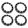 4Pcs Wheel Hub T  Cover Hub S Tire         for ATV Go Kart