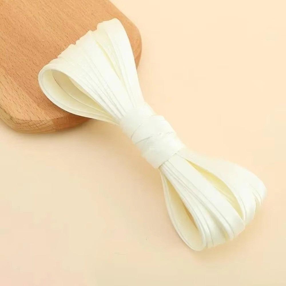 1CM Fabric Edge Sewing Ribbon Cord Rope Sateen 10MM Width 4-Fold Iron Free Bias Tape Colorful Clothing Accessories