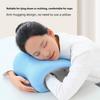 Memory Foam Nap Pillow Orthopedic Support Desk Napping Neck Support Pillow Breathable Ergonomic Design Travel Pillow Office Rest