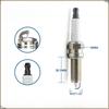 4pcs  93815 SILZKR6B10E Iridium Spark Candle Plugs for Hyundai Accent Elantra I30 I40 IX35 SANTA FÉ SONATA KIA OPTIMA RI SUZUKI