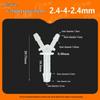 Y-Type Tee Barb Hose Connector for Water and Oxygen