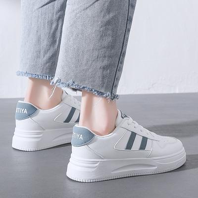 Spring New White Shoes Schoolgirl Casual Shoes Ins Breathable Sports Board Shoes for Women