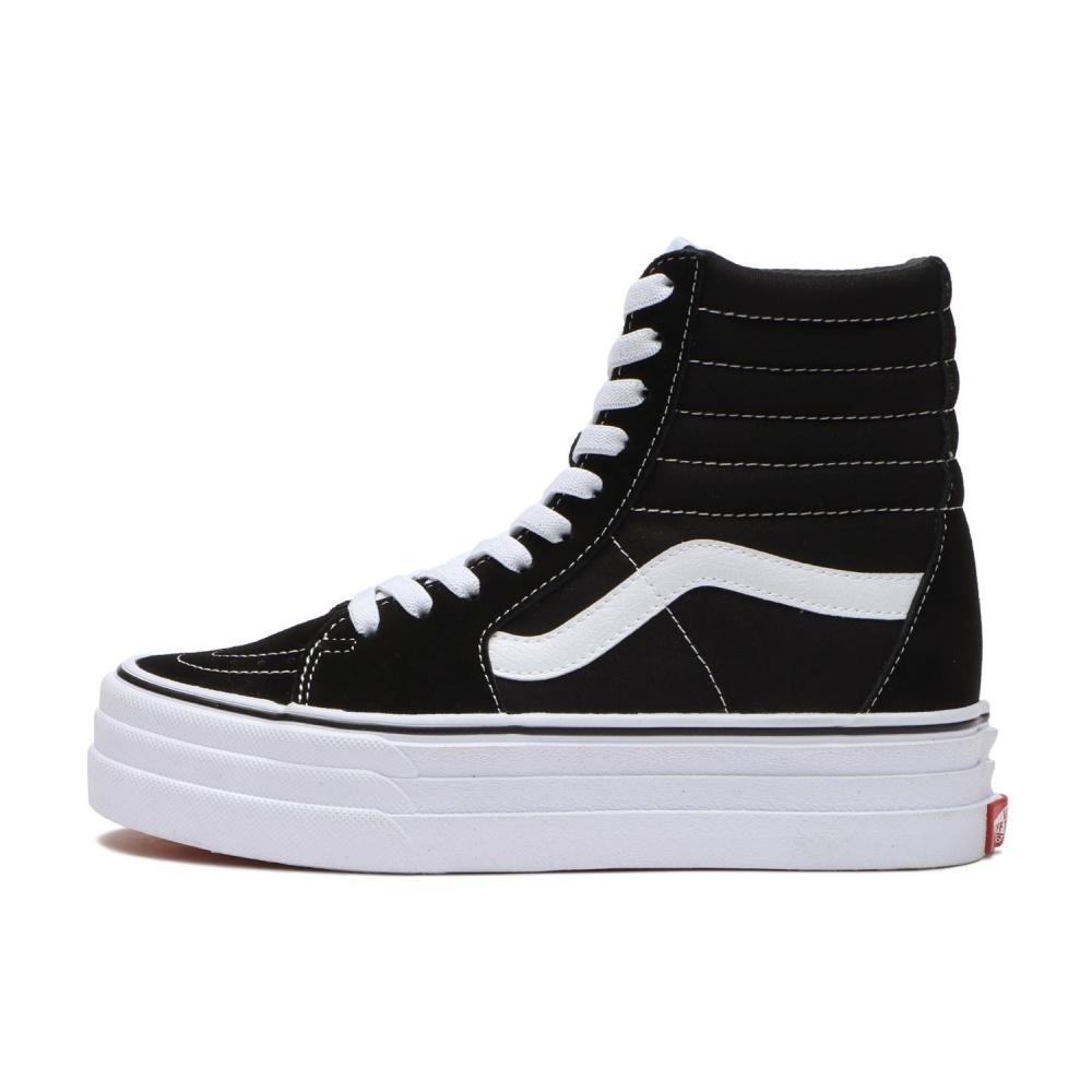 

Vans V38cf HiHi3Sole Skate Hi High 3 Sole Black wHite.