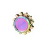 Copper Gear Metal Spinner Toy Small Fidget Toy Solid Metal Brass Gear Mini Steel Bearing for Adults Copper Gear Design Boredom Killing Time Toys