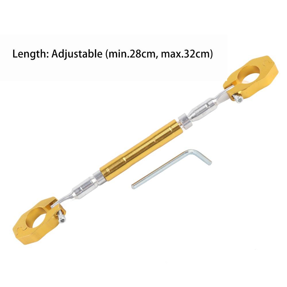No rusting Handlebar Crossbar Adjustable Balance Bar Durable Strengthen Lever Bar  Motorcycle