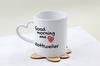 Rottweiler, Rott, Rottie - cup with a dog, adorable cup with a heart-shaped handle, universal gift from the Art-Dog brand