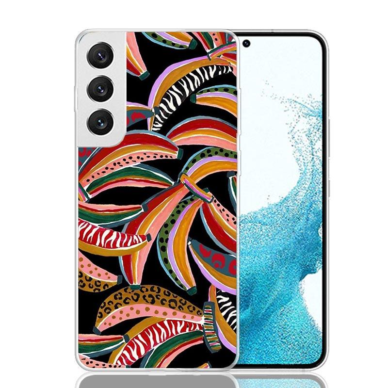 African Style Fabric Pattern Phone Case For Samsung Galaxy S26 S25 Edge S24 S23 FE S22 Ultra S21 Plus S20 + Fundas Cover Coque G