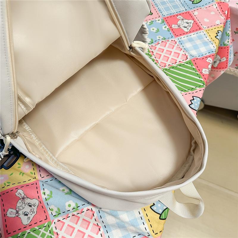 Chick Large Capacity Backpack Student Class Schoolbag Commuter Travel Backpack