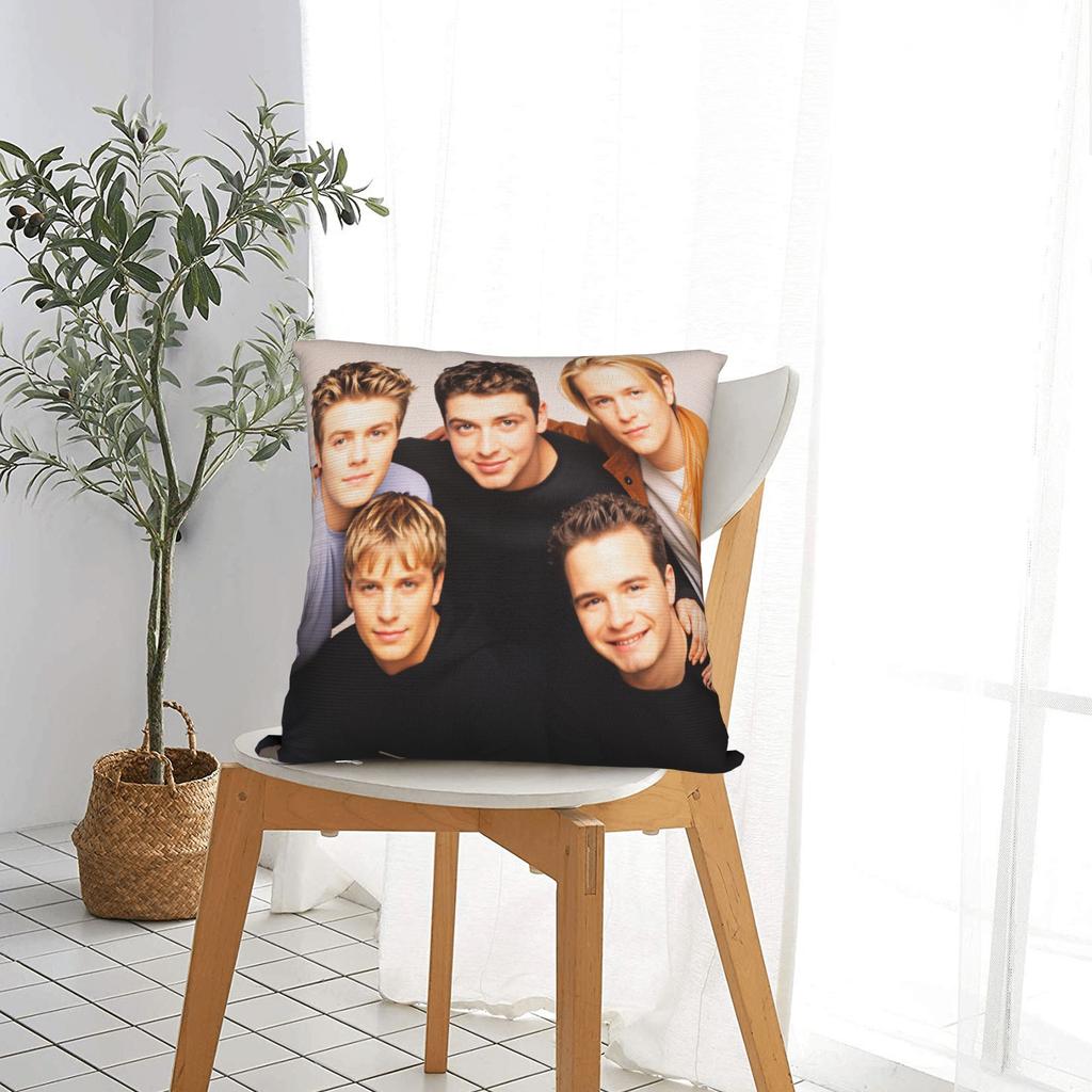 Funda de Almohada Westlife Boys Funda de Almohada Moderna Fundas de Almohada Personalizadas Para Sillón de Sala de Estar