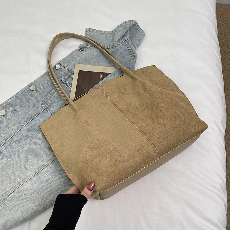 Large-capacity Tote Bag, High Appearance Level, Hand-held Shoulder Bag, Retro, Casual and Stylish Underarm Women's Bag