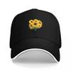 Bouquet De Tournesol Peint Baseball Cap Hat Luxury Brand Custom Caps Beach Hat Streetwear Female Men's