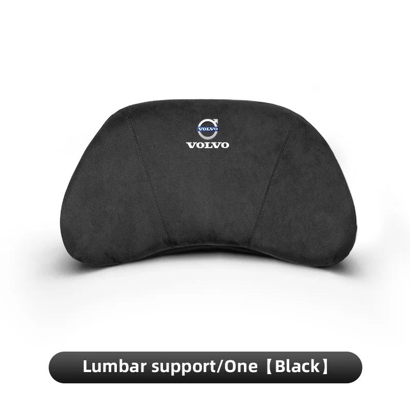 2026 Hot For Volvo Steering Covers Car Neck Pillow Waist Support Auto Seat Headrest For Volvo Xc60 Xc90 V40 V60 S60 XC40 V50 V90