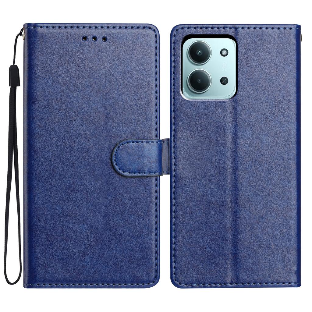 For Xiaomi Redmi 15C 5G (EU) (173mm)/15C 4G (EU) (173mm) Leather Case Wallet Stand Phone Cover with Handy Strap