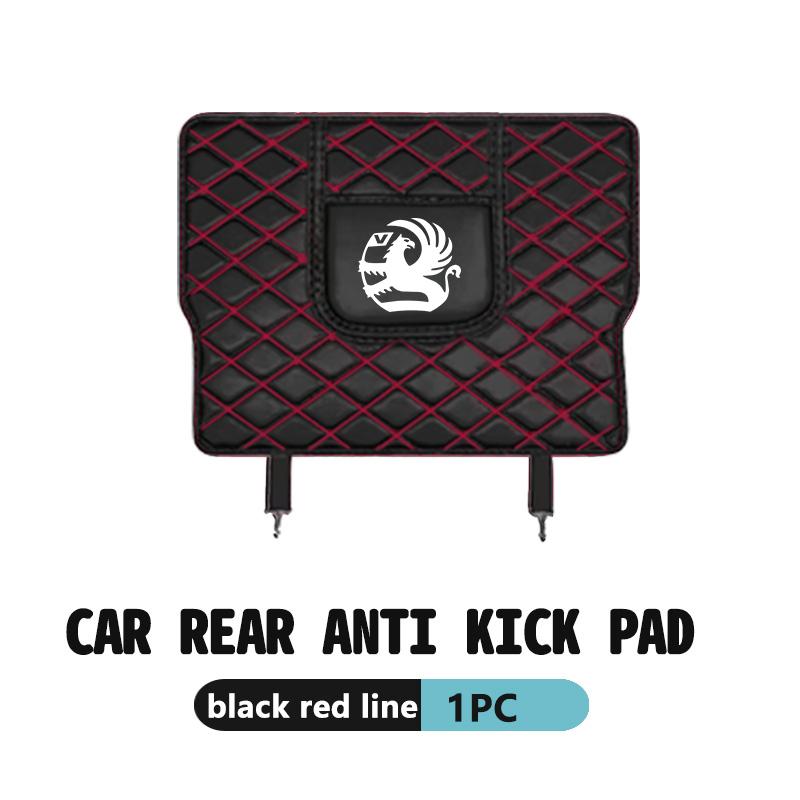 

Leather Car Seat Anti Kick Pad Cover Seat Back Protector Interior Accessories For Vauxhall Tigra Corsa VXR Astra D G J H Zafira