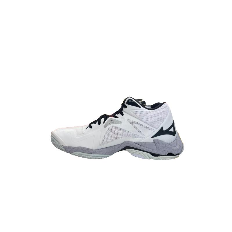 Mizuno Wave Lightning Z8 Mid sneakers White/Salsa/Black