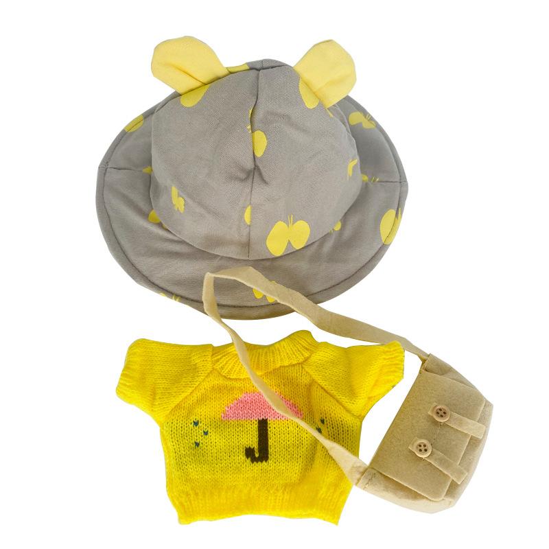 Internet-famous Hyaluronic Acid Duck Clothing Accessories. Hyaluronic Acid Duck 30cm Hat Set With Accessories. Little Yellow Duck Accessories.