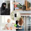 Black Color Sliding Window Sash Locks Zinc Alloy Crescent Design Security Sash Locks Anti-Rust Wear Resistant Cam Lock