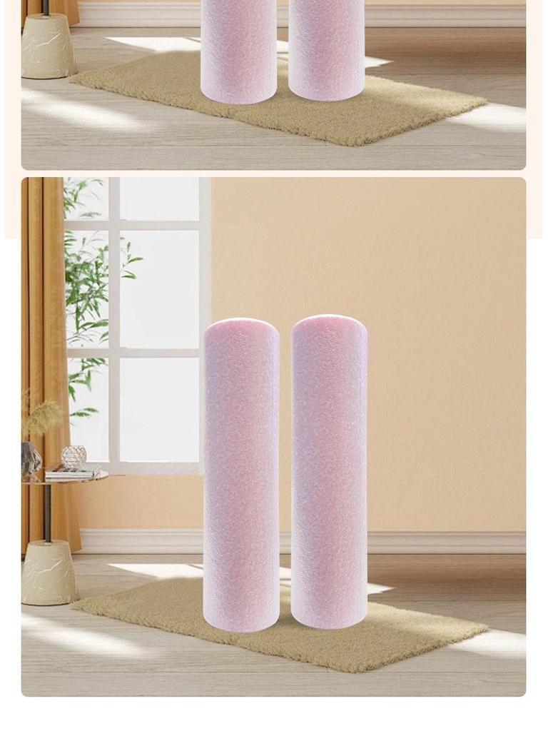 Smooth Foam Roller: Yoga Column for Muscle Relaxation, Leg Slimming, and Back Stretching