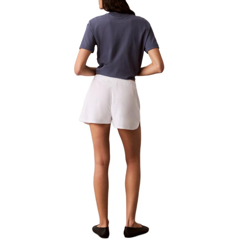 Calvin Klein Embroidered Logo Elastic Waist Three-Quarter Casual Shorts Women shorts 47G223GYAF