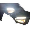 Fits 2018-2019 Hyundai I20 daytime running lights and fog light frames.