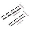För Toyota RAV4 Corolla AYGO Verso AVENSIS YARIS VITZ Tillbehör 7 st/set Krom Bilfönsterhissknapp Cover Trim