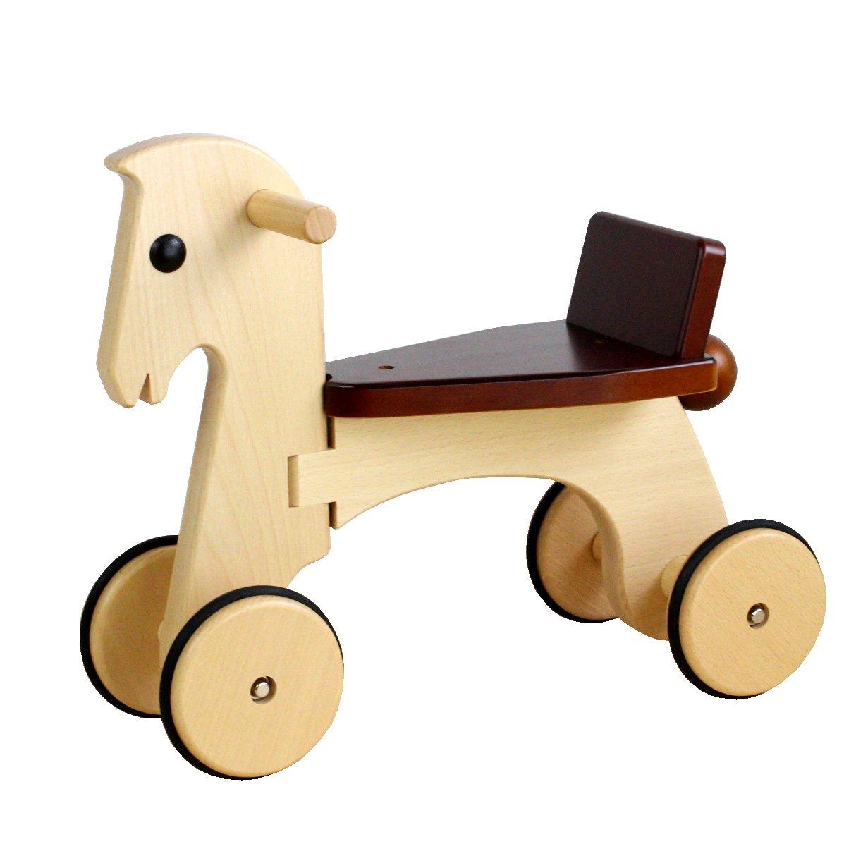 

деревянные Транспортные средства Пони [игрушки японского производства]