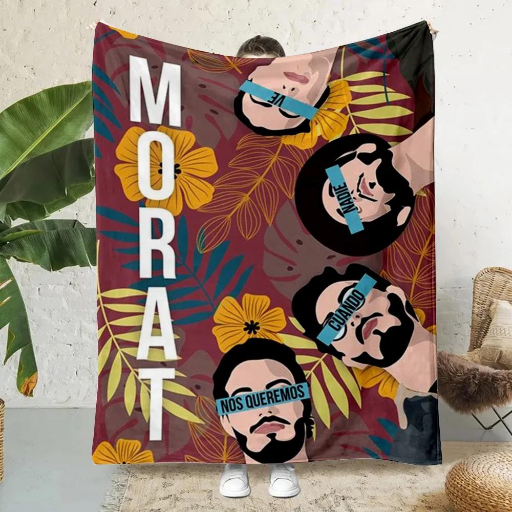 Morat Music Band Printed Blanket Picnic Blankets Warm Blanket Soft and Comfortable Blanket Home Travel Birthday Gift