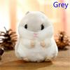 Kawaii Cute Soft Hamster Keyrings Keychains Faux Rabbit Fur Pompom Fluffy Trinkets Car Handbag Pendant Key Chian Ring Holder