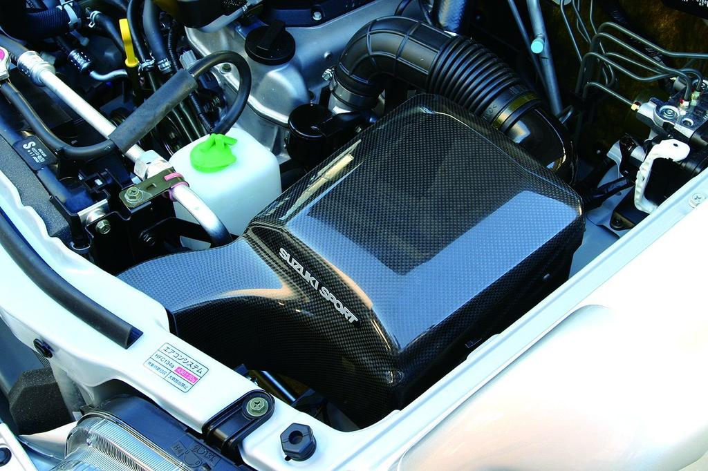 MONSTER SPORT Carbon Fiber Intake Duct for Jimny (JB23W) 215500-5200M