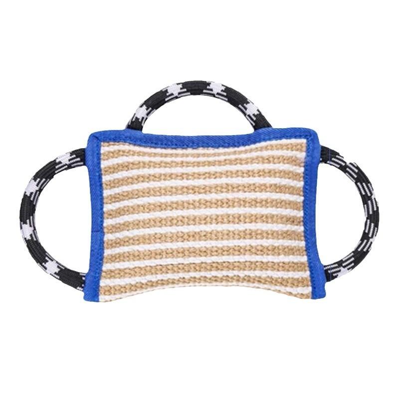 Dog training coarse linen tear-resistant bite pillow pounce on molars and molars German Wrangler training Dog Bite Stick