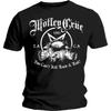 Motley Crue T Shirt You Cant Kill Rock amp Roll Band Logo new Official Mens Black Unisex T-Shirt