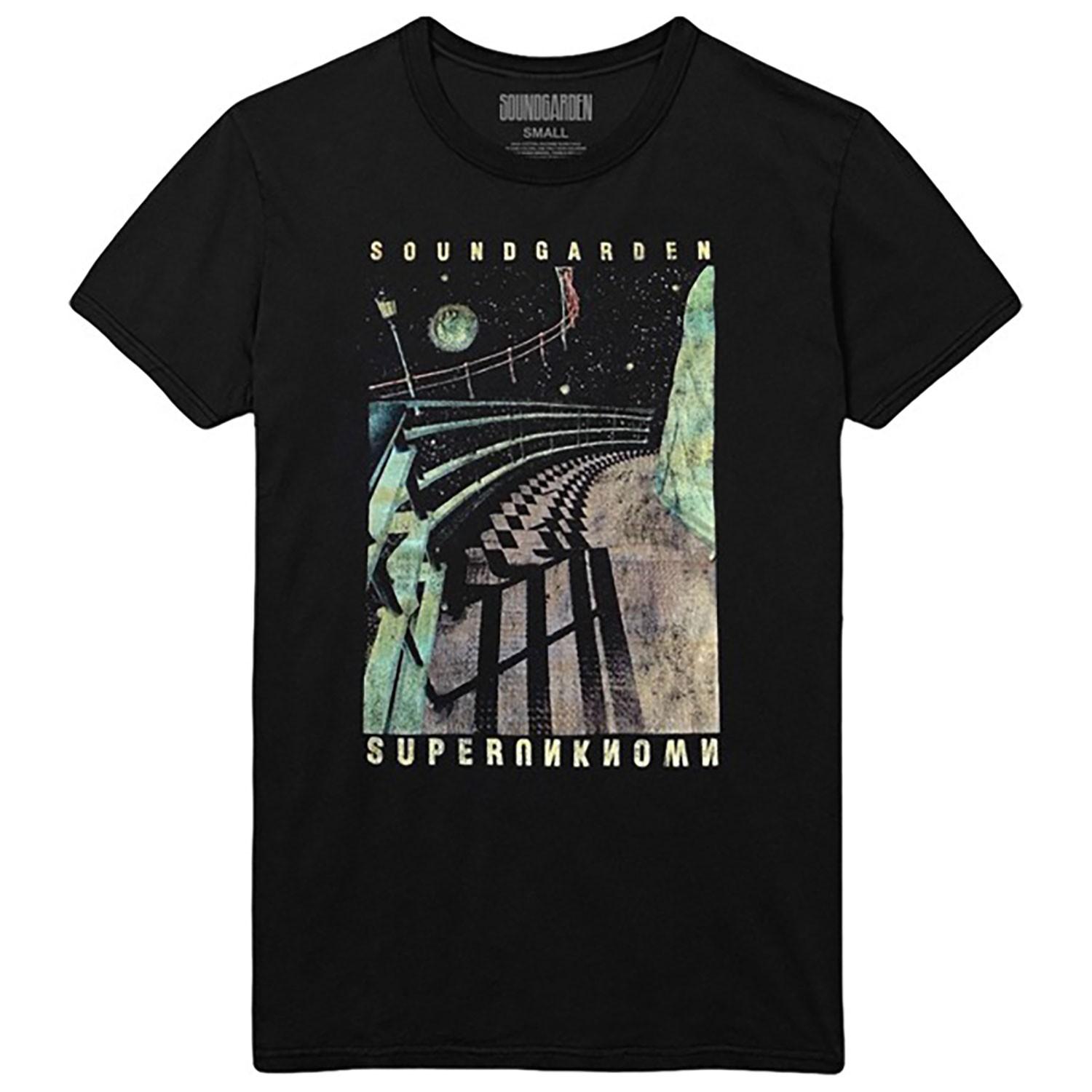 Мужская футболка Soundgarden Superunknown Маленькая Черная 3XL
