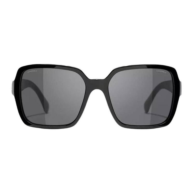 CHANEL Elegant, fashionable, classic and trendy square sunglasses, same style for men and women, couple style