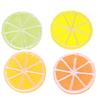 Simulated Perforated Lemon Slice Jewelry Bag Earrings Pendant Pendant