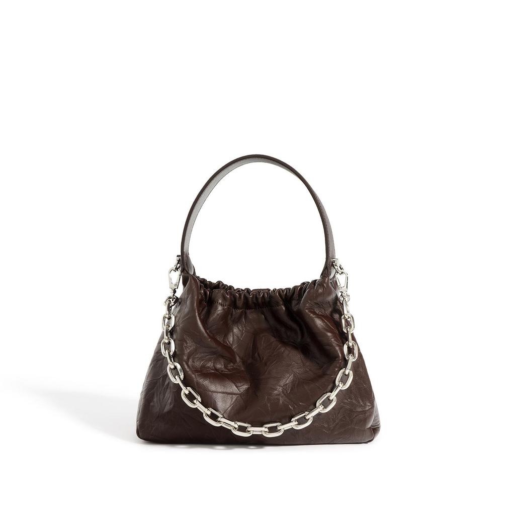 High-End Genuine Leather Women's Crossbody Shoulder Bag – Fashionable Small Square Handbag