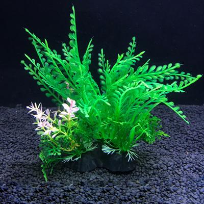 Aquarium Ornament High Simulation Decorative Anti-fade Fake Water Grass Fish Tank Decoration for Home Decor