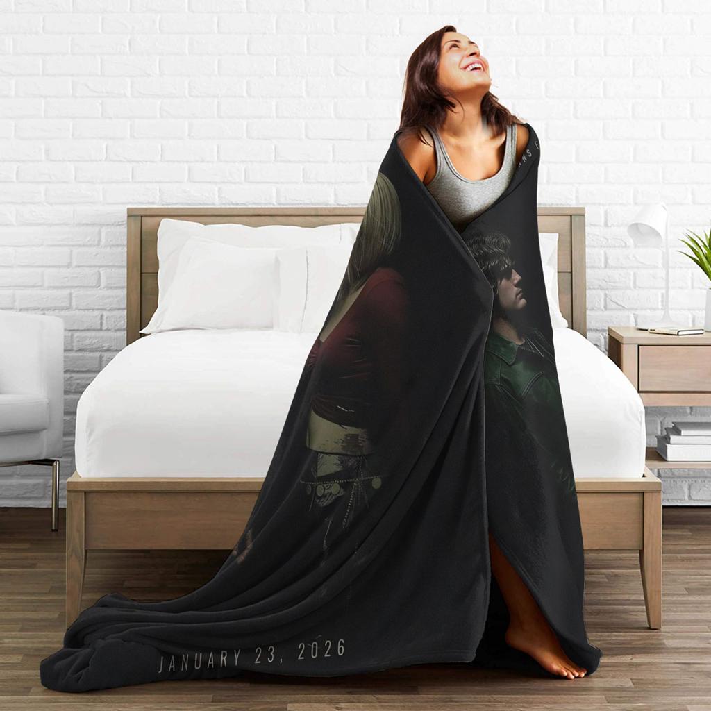 Return to Silent Hill Movie 2026 Blanket Lightweight Warm  Throw Blankets for Couch 50x60 Inches Multiple Sizes Bedding Throws