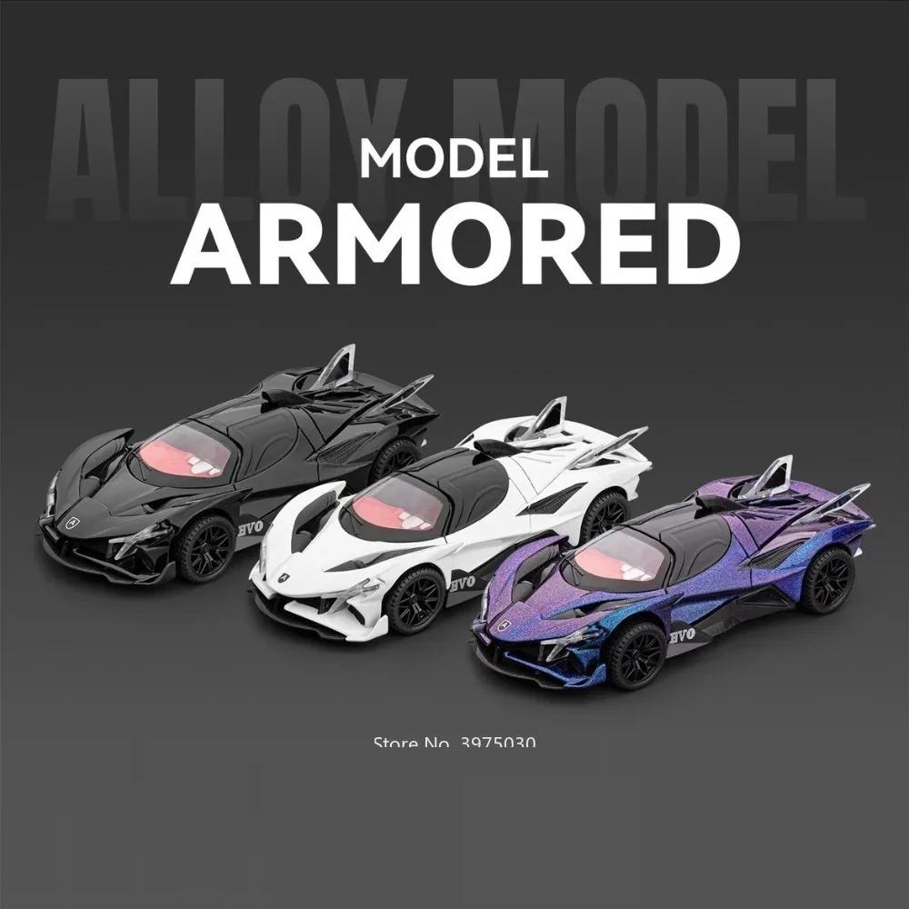 1:32 Apollo Evo Lambor Mansory Revuelto Miniatur Die-Cast Legierungsautos Modell Spielzeug Türen Öffnen Rückzieher Fahrzeuge Geschenke Für Bruder
