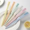 Colorful Fiberglass Chopsticks 5 Pairs Dishwasher Safe BPA Free Non-slip Reusable for Home Kitchen Dining