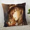 45*45 Pillow Case Bungo Stray Dogs Print For Wedding Pillow Cover Animals Pillowcases