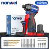 16V Electric Screwdriver 30,I70,140 Nm 3-speed Adjustment, 1/4 Inch, Maximum Speed 3450 Rpm