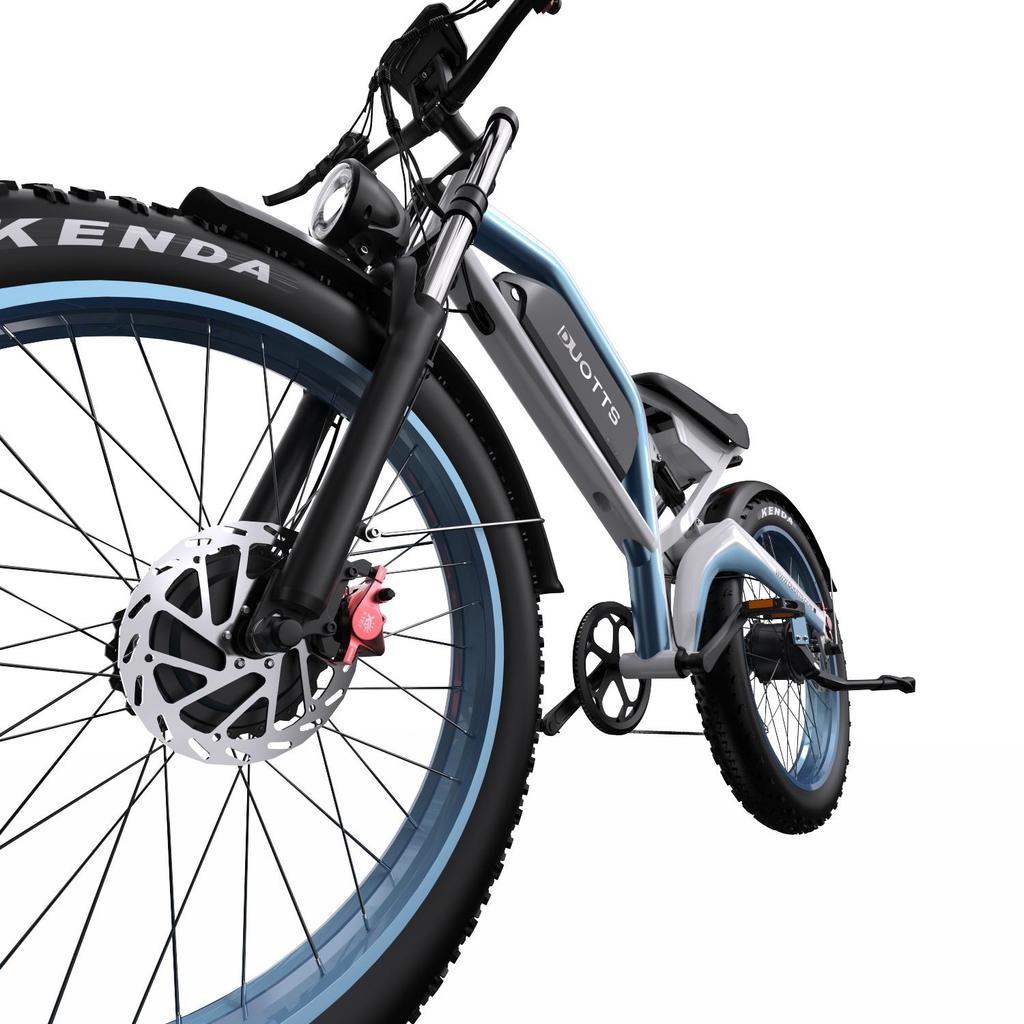 DUOTTS N26 26-inch Off-road Electric Bicycle, 48V 750W Dual Motors, Maximum Range of Up To 120 Kilometers, Maximum Load Capacity of 150 Kg.