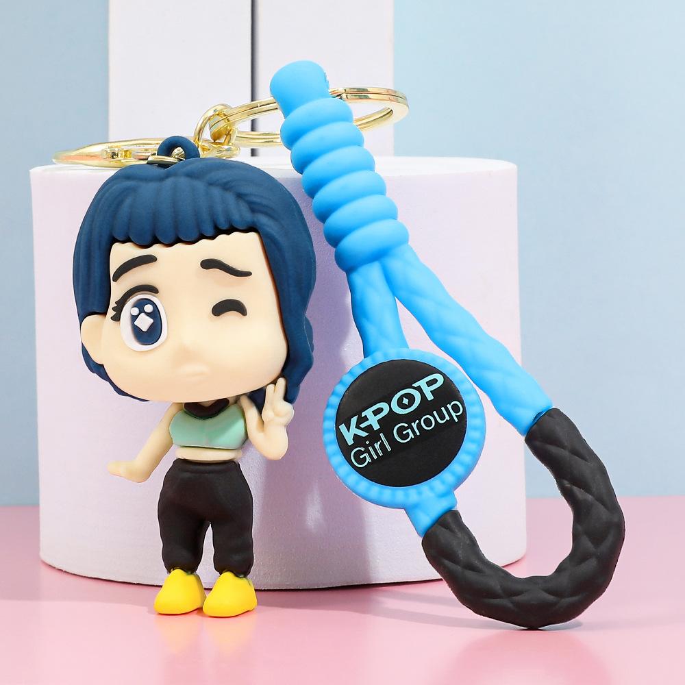 Keychain Anime Devil Hunter Pvc Schoolbag Pendant Keychain